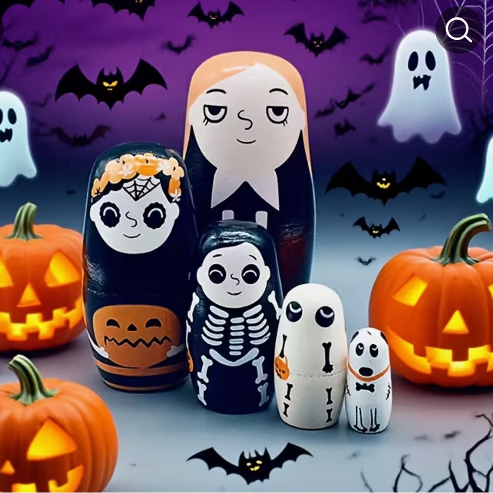 Halloween Nesting Dolls Set
